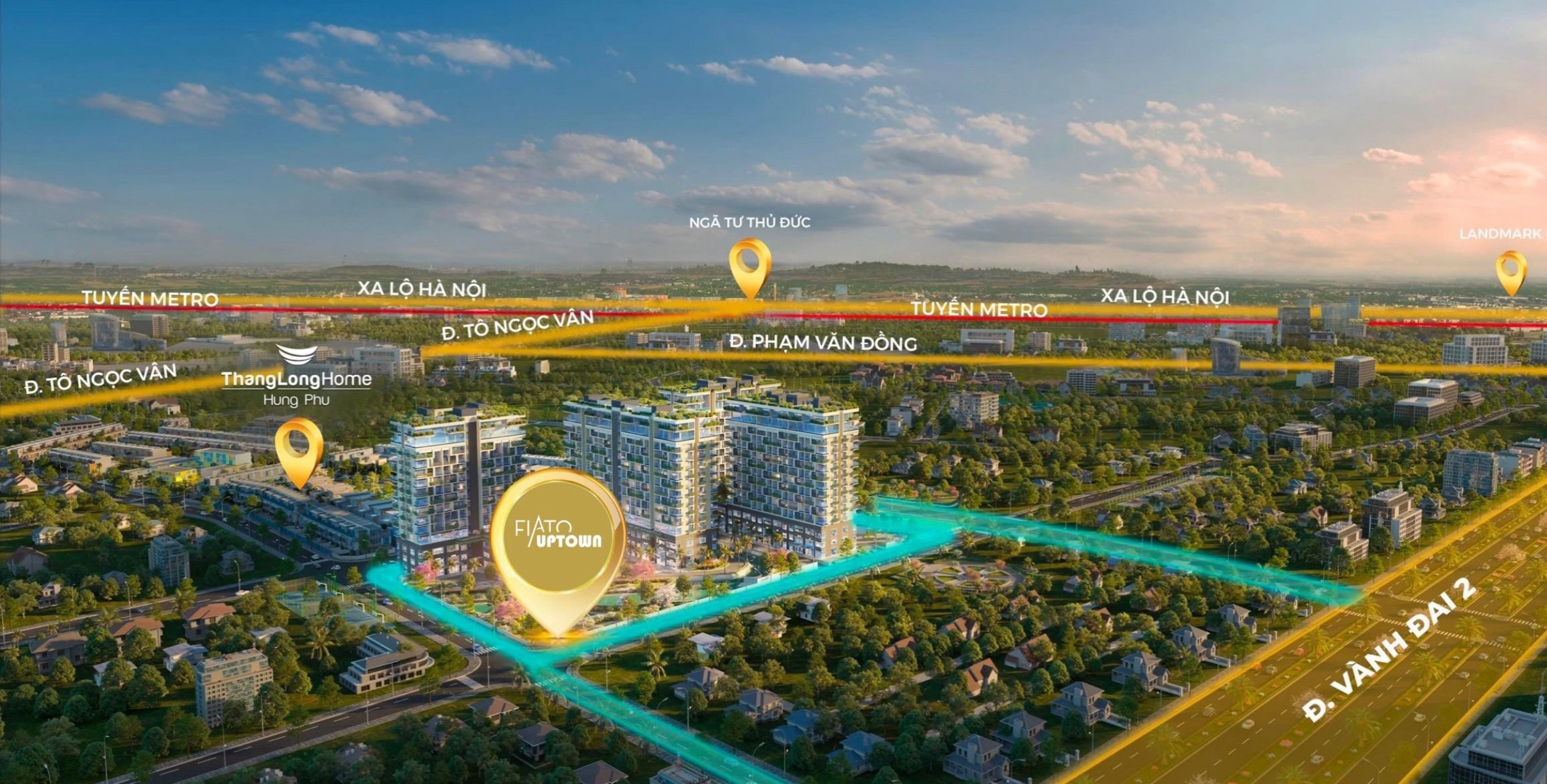 Đắm chìm trong không gian sống đẳng cấp tại nhà mẫu Fiato Uptown Thủ Đức
