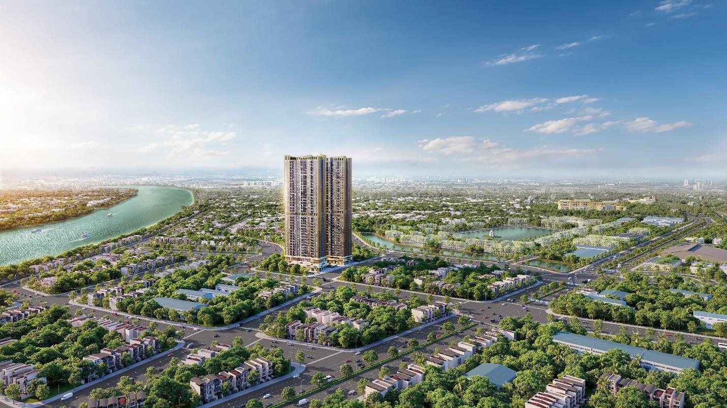 sức hút của căn hộ '3 mặt hướng thủy' A&T Sky Garden